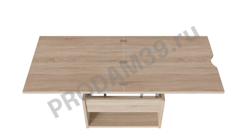 Журнальный стол Torn, цвет Дуб Бардолино Натуральный, В52*Ш84*Г73