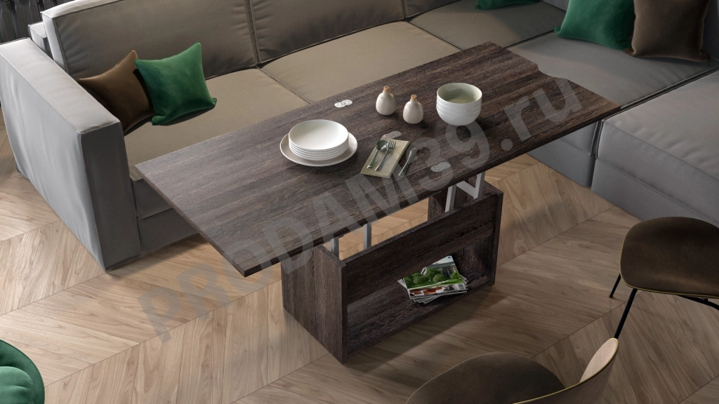 Журнальный стол Torn Venge, В52*Ш84*Г73