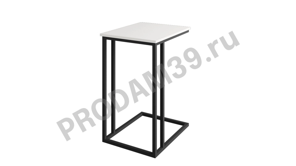 Журнальный стол Odin для дивана (h-72), цвет Белый, 42*52,2*72