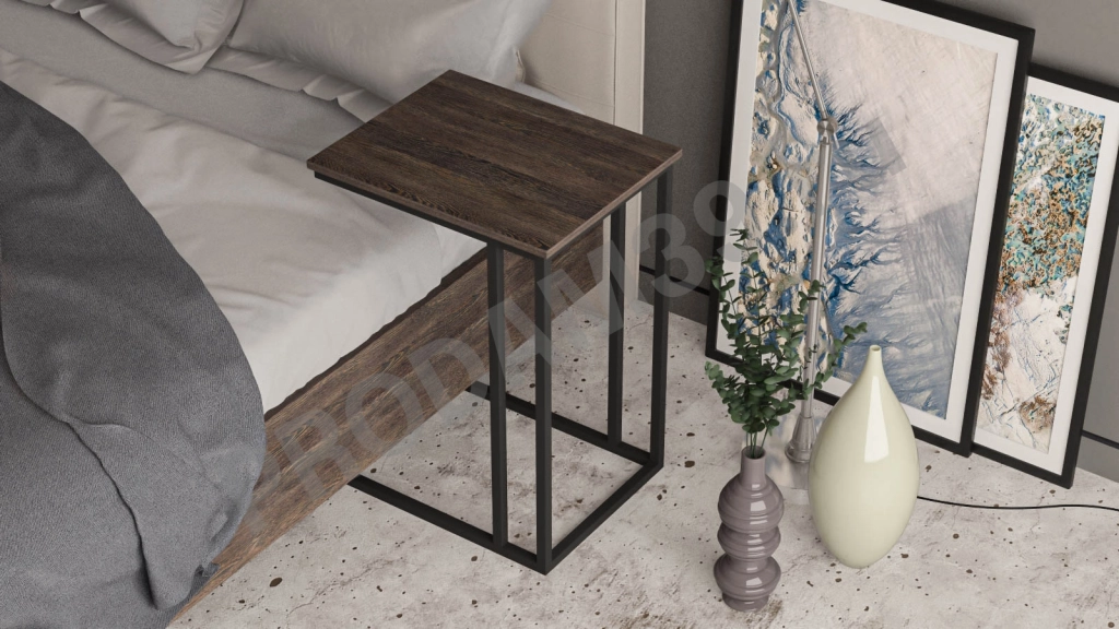 Журнальный стол Odin для кровати (h-65), цвет Венге, 42*52,2*65