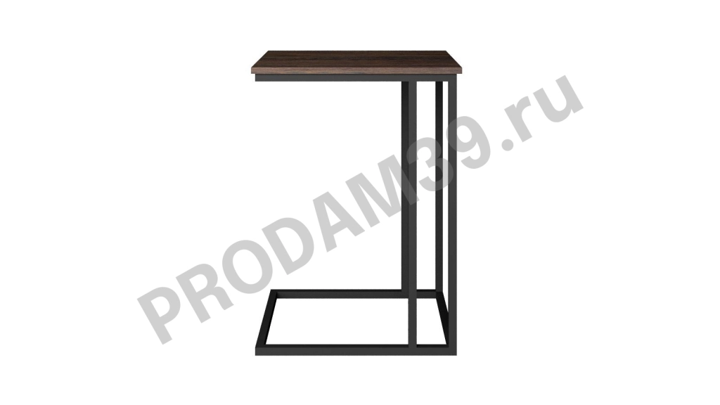 Журнальный стол Odin для дивана (h-72), цвет Венге, 42*52,2*72