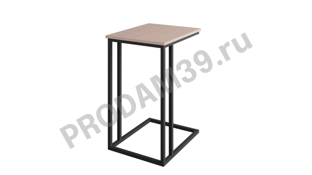 Журнальный стол Odin для дивана (h-72), цвет Ясень, 42*52,2*72