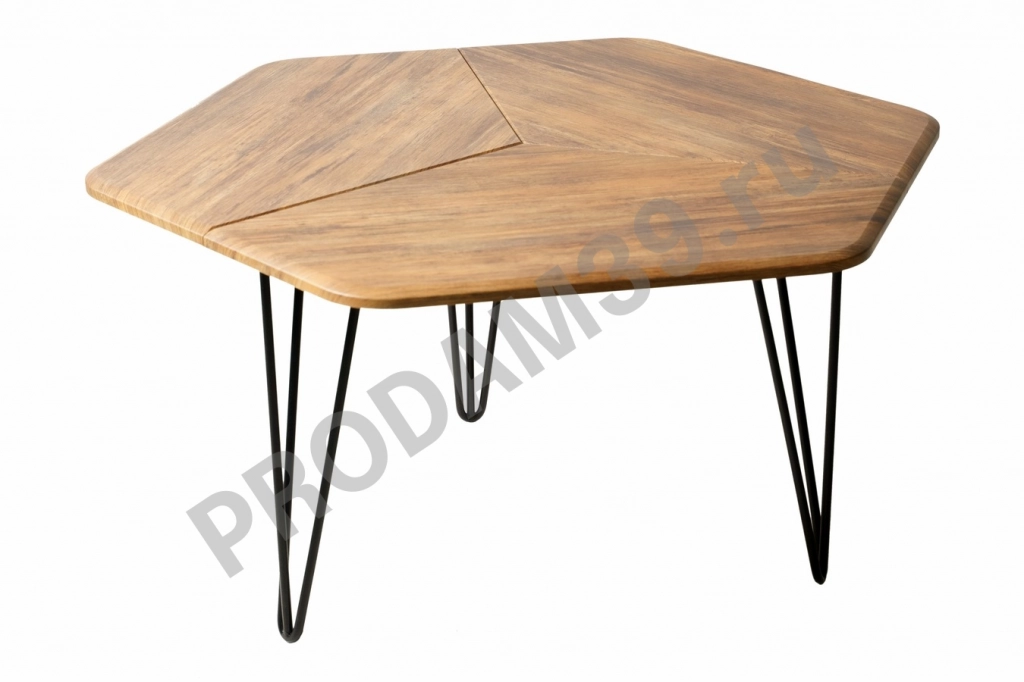 Журнальный стол Oldem, цвет Американский дуб, В46*Ш90*Г80