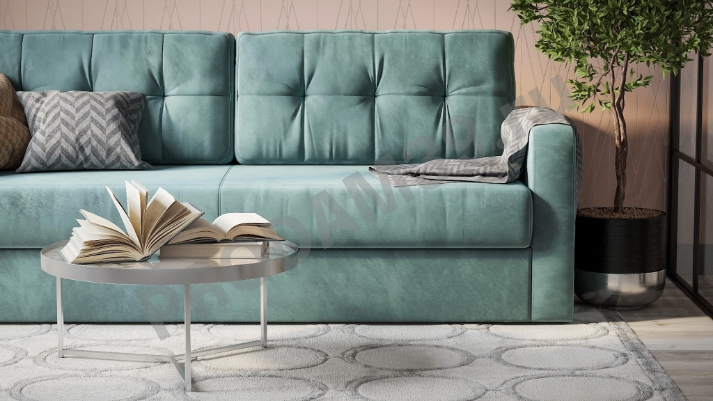 Журнальный стол Oklend, цвет белый/хром, Ш 75,5 х В 35 х Г 75,5