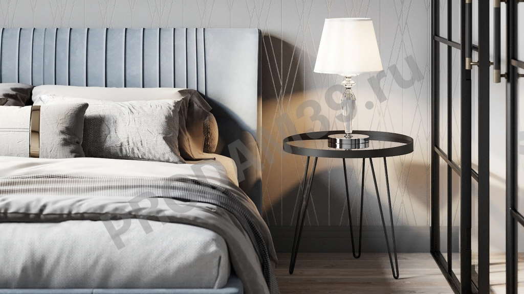 Журнальный стол Ventura, цвет сахара нуар/черный матовый, Ш55*Г55*В57