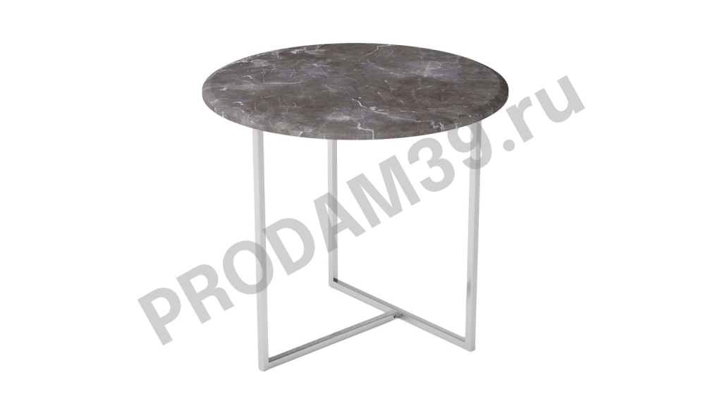 Журнальный стол Albano, цвет Серый мрамор, 50*55*55