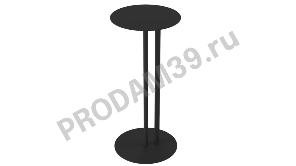 Журнальный стол Rig, черный, 55*25*25