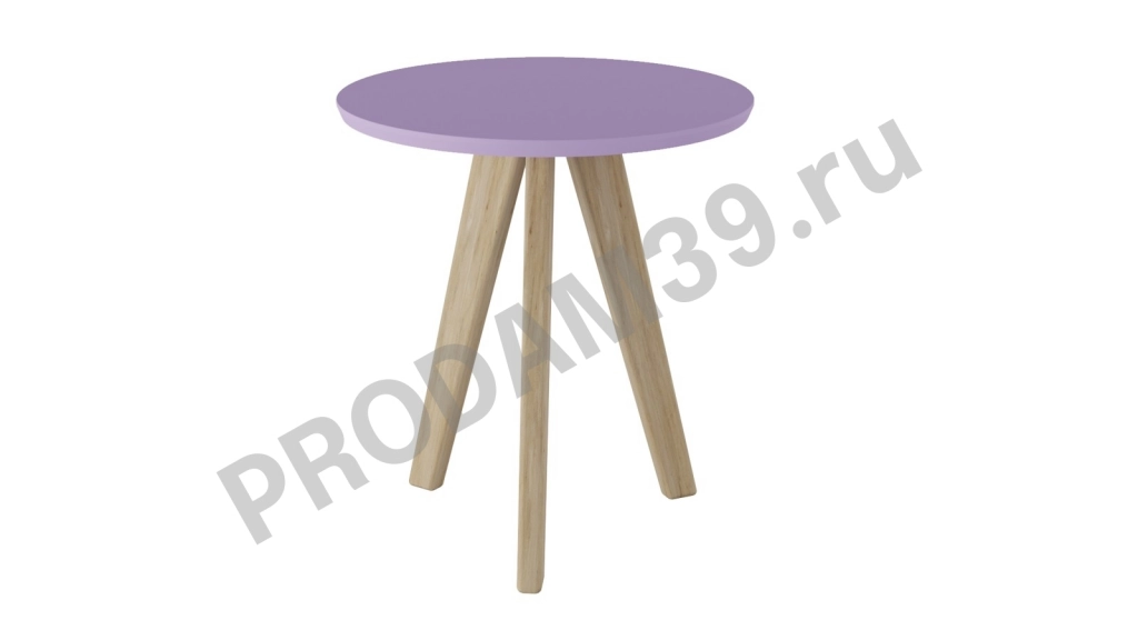 Журнальный стол Melton new, сирень/дуб, 45*40*40