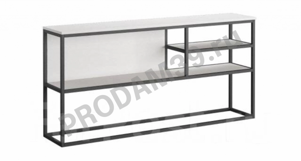 Стол-консоль Odin ( Один) Plus белый премиум, 150*73*30