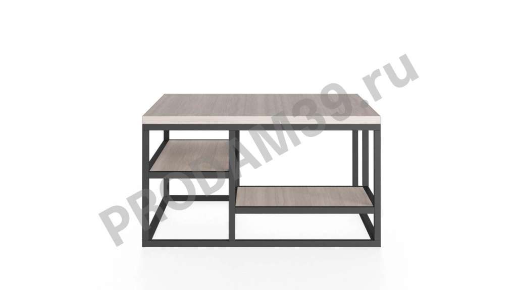 Стол журнальный Odin Plus, цвет Ясень, 75*40*75