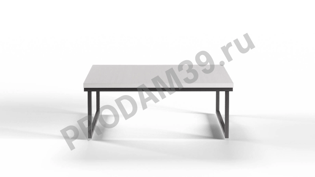 Журнальный стол Odin Mini, цвет Белый премиум, 81*31*54