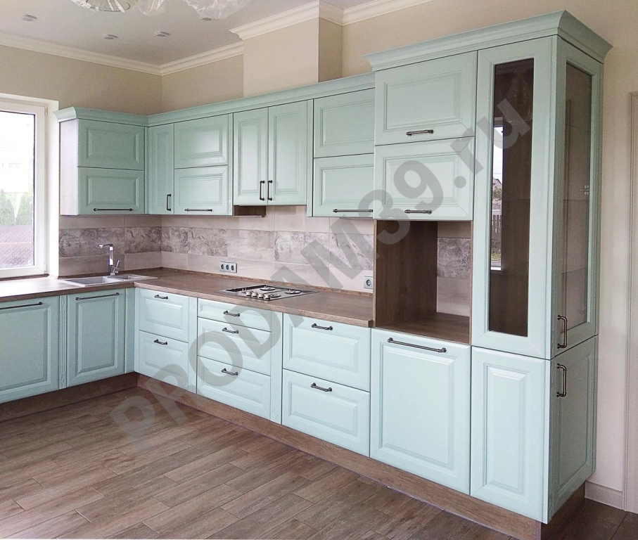 Кухня с фрезеровкой от студии Mykitchen