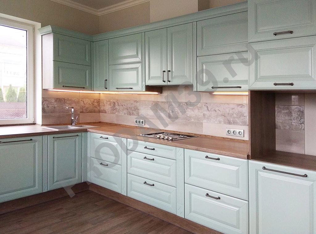 Кухня с фрезеровкой от студии Mykitchen