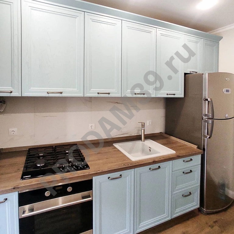 Кухня с фасадами из МДФ от студии Mykitchen