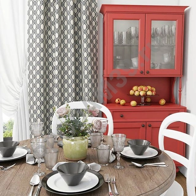 Яркий стеллаж от студии мебели Mykitchen