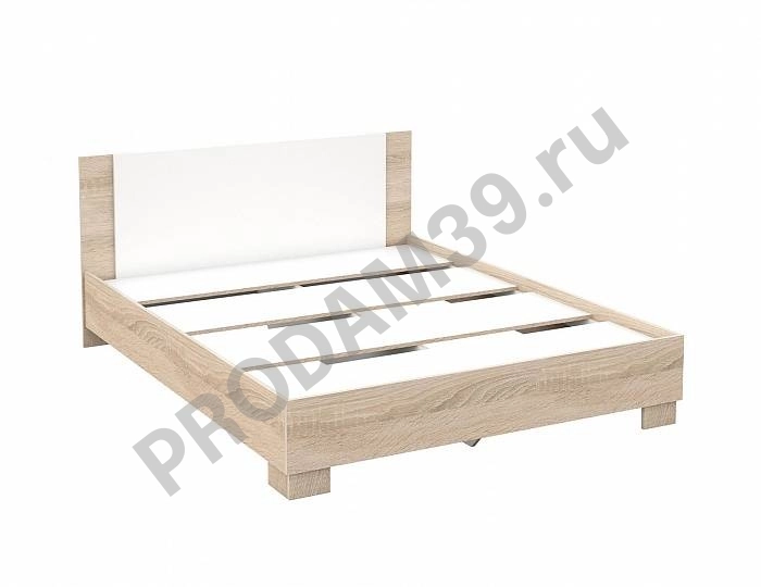 Кровать 160 с основанием под матрас АВРОРА