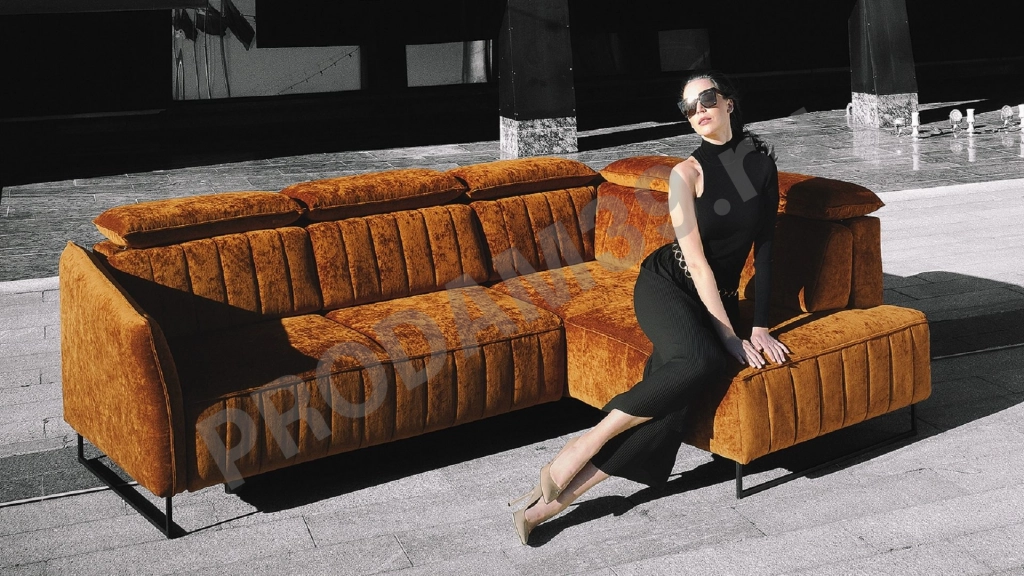 Диван угловой левый SORENTO RECL-2FBAR