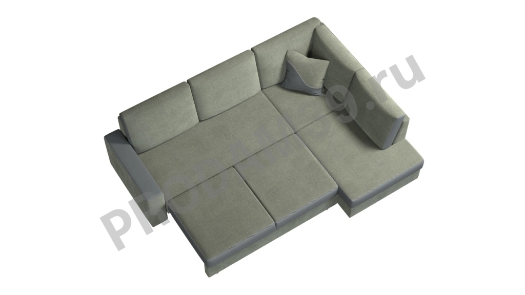 Диван угловой правый MARKUS 2FL-BKR