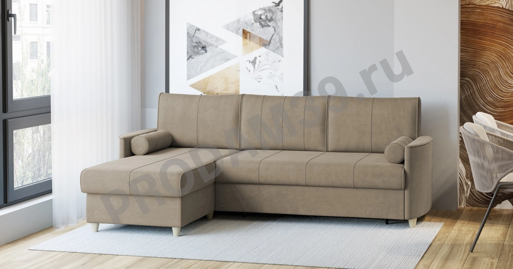 Диван угловой универсальный ЛОРА