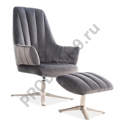 Кресло ADAMS с подставкой для ног
