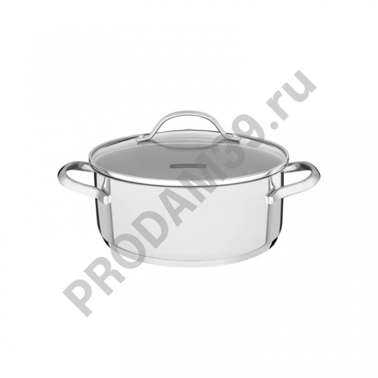 Кастрюля UNA 20 см 2,9 л с крышкой