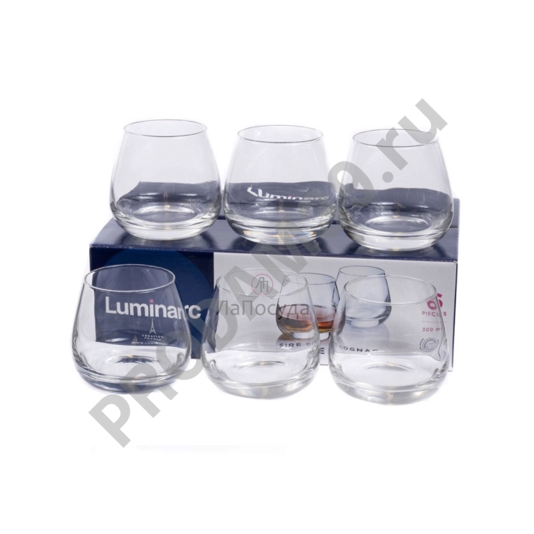 Набор стаканов СИР ДЕ КОНЬЯК 300 мл 6 шт низкие