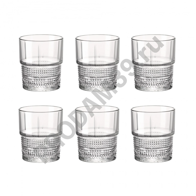 Набор стаканов BARTENDER NOVECENTO 370 мл 6 шт