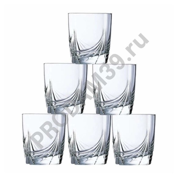 Набор стаканов ASCOT 300 мл 6 шт низкий