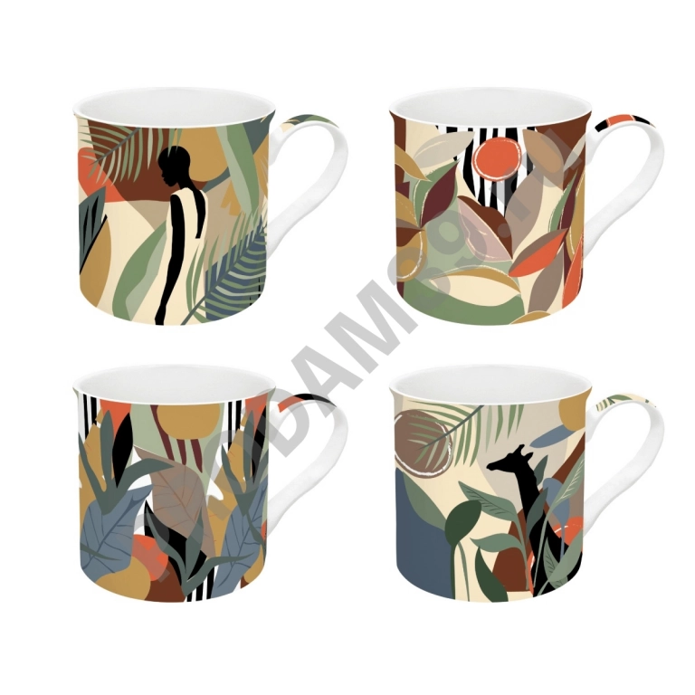 Набор кружек KILIMANJARO 300 мл 4 шт