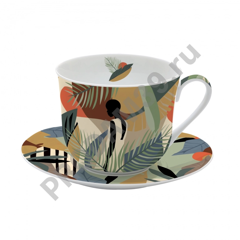 Кружка с блюдцем KILIMANJARO 400 мл