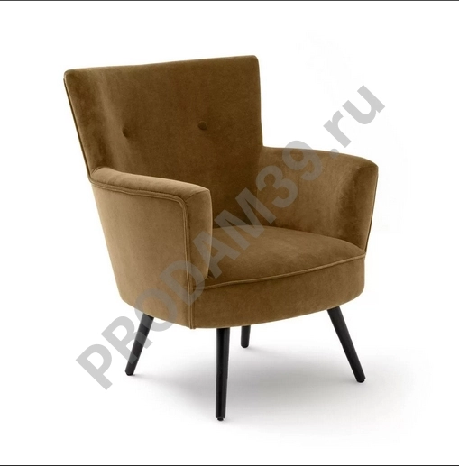 Перетяжка, обивка кресла с мягкими подлокотниками