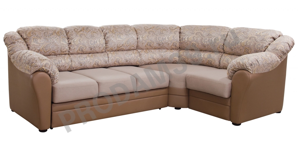 Перетяжка, обивка углового дивана