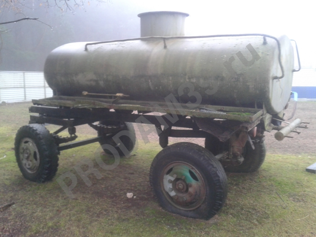 Прицеп цистерна для воды 4000л