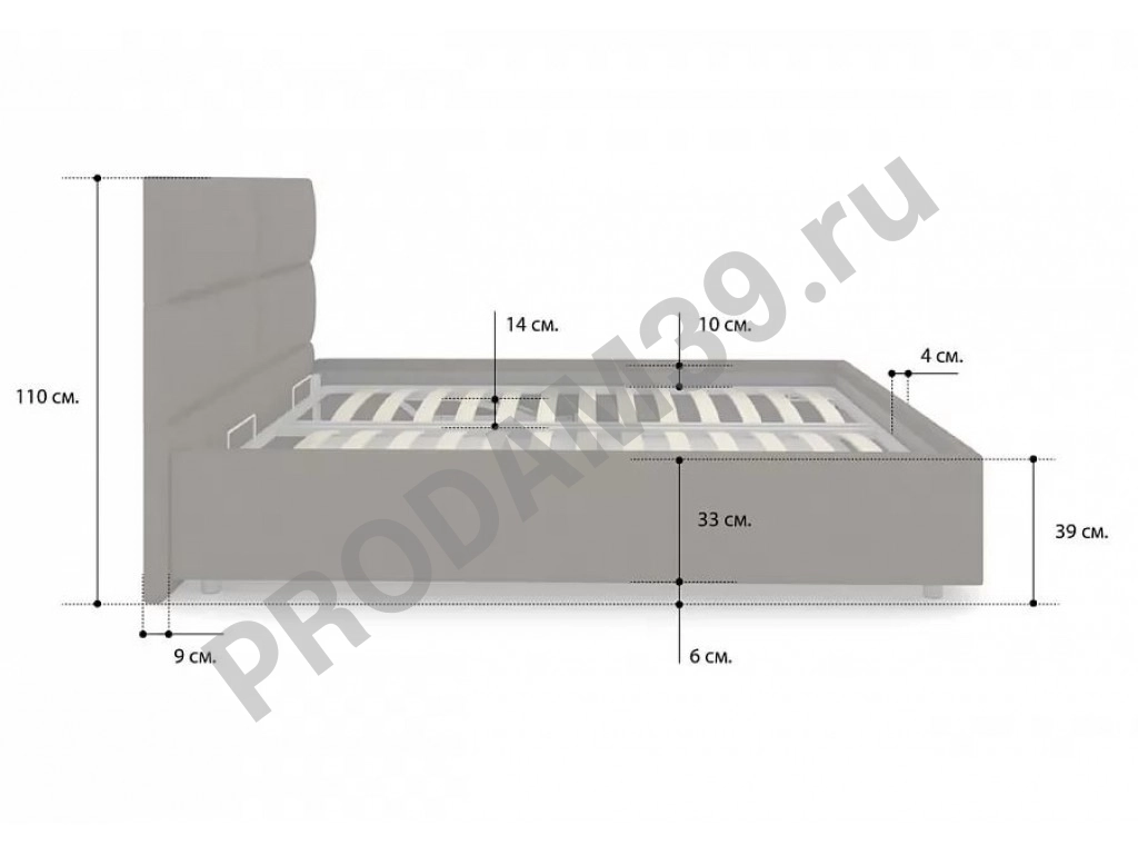 Кровать CitySleep OMEGA