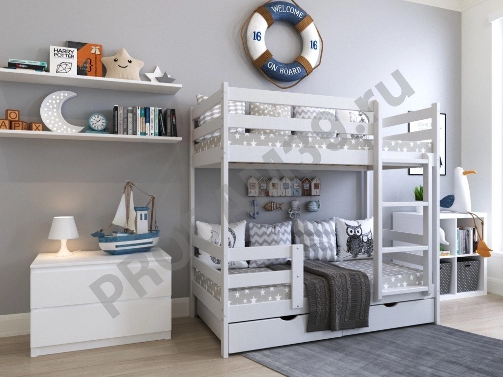 Кровать двухъярусная CitySleep Eko 12