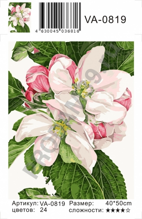Картины по номерам VA-0819
