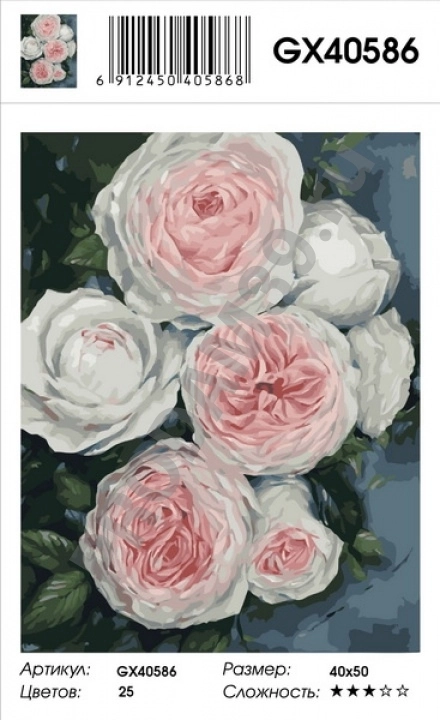 Картина по номерм 40х50 GX 40586