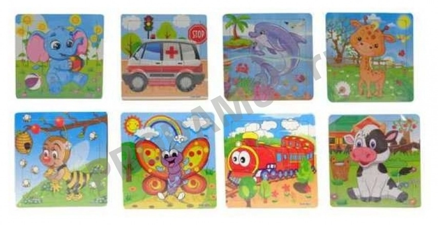 Пазлы деревянные