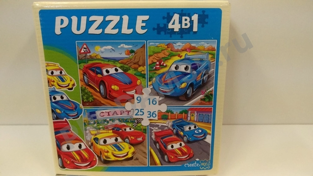 Пазл 4 в 1 