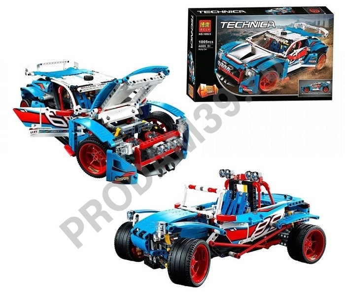 Конструктор Bela 10826 Гоночный автомобиль 2в1