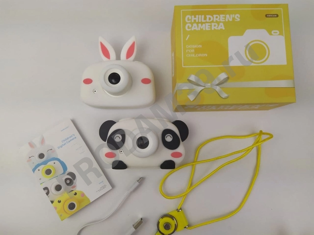 Детский фотоаппарат панда/зайка