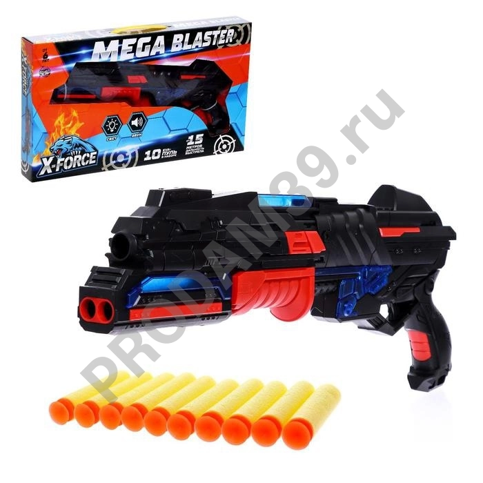 Бластер , стреляет мягкими пулями