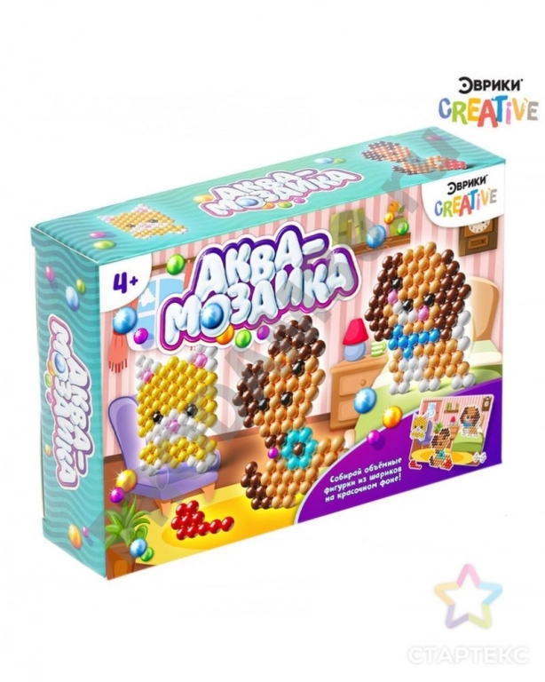 Аквамозаика с декорациями 