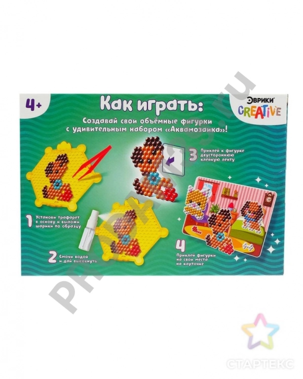 Аквамозаика с декорациями 