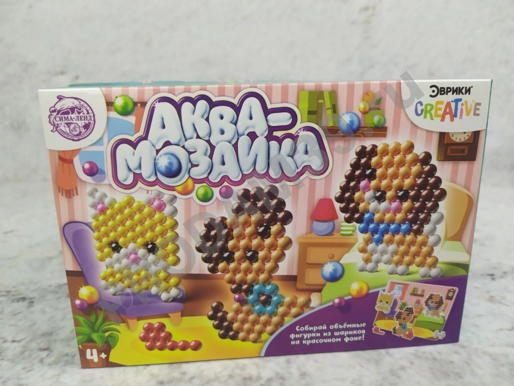 Аквамозаика с декорациями 