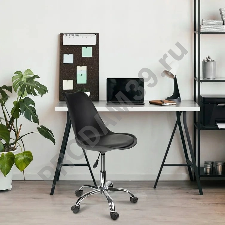 Компьютерное кресло черный, ЭконоМебель