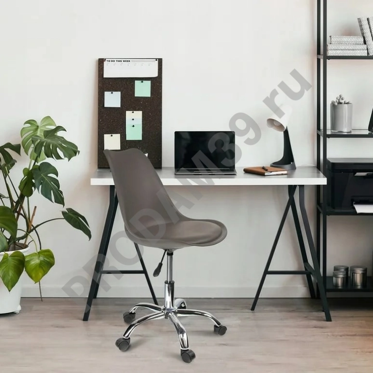 Компьютерное кресло серый, ЭконоМебель