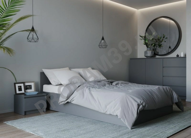 Спальня Мори-графит