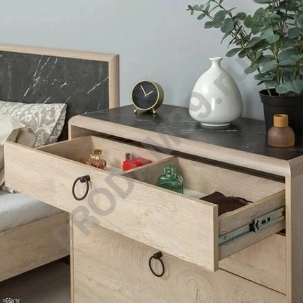 Спальня Мальта, черный мрамор