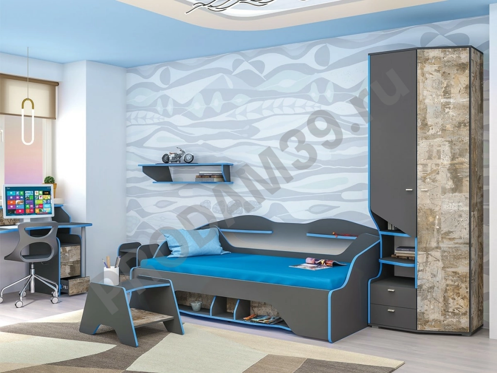 Кровать Индиго11.03